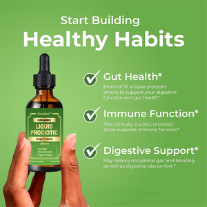 פרוביוטיקה נוזלית ללא טעם, תוספי תזונה לשתייה לבריאות מערכת העיכול והמעיים, סיטונאי, בכמויות גדולות, מותג פרטי (OEM) - Product Image 3