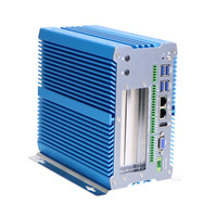 Computadora industrial Partaker Core I7 1255U I5 1235U 1035G1 N97 con 1 ranura PCIE 4 y 1 ranura PCI computadora industrial sin ventilador