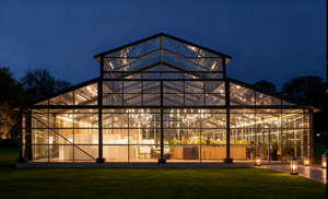 Carpa Moderna para Bodas para 100, 300, 500 Personas, Eventos, Resistente, Comercial, Transparente, de PVC, Carpa India para Bodas - Product Image 5