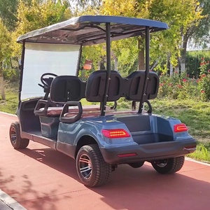Street Legal Luxury Club Car 48V Utility Hunting 4 Seater Electric Golf Cart Lithium with Double-Eyed Model Cheap Price - Product Image 3