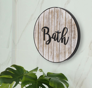 लकड़ी के संकेत घर सजावट लकड़ी के शिल्प दीवार पर लगाए गए स्वागत संकेत देश शैली के आउटडोर फांसी के संकेत चल दीवार कला सजावट - Product Image 5