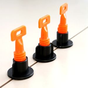 Système de nivellement de carreaux en T réutilisable Sunsbuild, best-seller, en acier inoxydable, avec goupilles de verrouillage en T auto-adhésives pour l'installation de revêtements de sol - Product Image 4