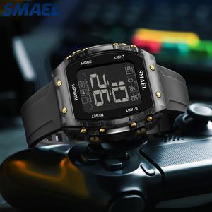 Reloj Deportivo Digital SMAEL 8108 para Hombre, Resistente al Agua 5BAR, con Cronógrafo y Pantalla LED - Product Image 2