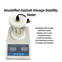 Déterminer les propriétés de charge des ions de diverses particules d'asphalte émulsifié, testeur de charge ionique des particules d'asphalte émulsifié