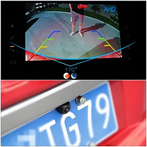 Caméra <span class=keywords><strong>de</strong></span> <span class=keywords><strong>recul</strong></span> Full HD 1080P AHD avec objectif fisheye pour Nissan QASHQAI X-TRAIL Citroën <span class=keywords><strong>C4</strong></span> C5 C-Triomphe Auto Voiture Vue arrière - Product Image 4
