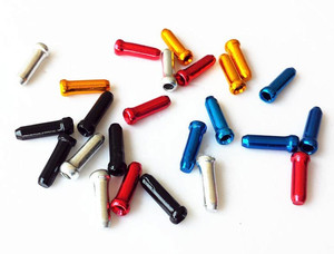 Alüminyum bisiklet bisiklet bisiklet fren kolu kablo iç tel uç kapakları - Product Image 5