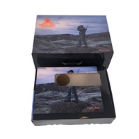 Boîte d'expédition e-commerce colorée et durable avec logo personnalisé OEM, vente en gros, pour vêtements et chaussures, en carton avec fenêtre PVC
