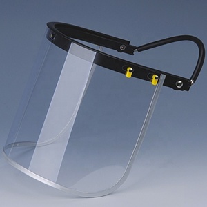 ABS Brackett Với PC Mặt Khiên Khung Nhôm Với Mũ Bảo Hiểm An Toàn Visor Lưới - Product Image 6