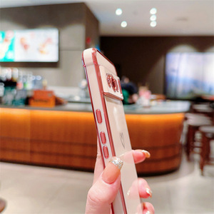 Para <span class=keywords><strong>Google</strong></span> Pixel 9 Pro Funda para teléfono móvil Galvanoplastia Amor Corazón Diseño Anti-caída Funda para teléfono a prueba de golpes - Product Image 6