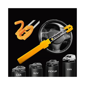 Serrure de volant Xiangta antivol de roue de voiture pour véhicule camion <span class=keywords><strong>Van</strong></span> SUV avec 2 clés pour voiture - Product Image 1