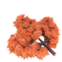 Feuilles d'arbre de raisin artificielles à ressort, branches, vente directe d'usine, feuilles d'érable vertes