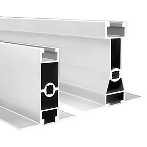 Matériaux de construction en alliage d'aluminium série 6063-T : Poutre de suspension électrophoretique pour salle blanche électronique - Product Image 2