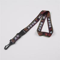 CH Wholesale Sublimation Printing Polyester Lanyards With Logo Custom Certification Keychain OEM ODM ECO Promotion Event Gifts