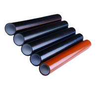 Tuyau de protection en silicone PE à paroi intérieure lisse pour câble à fibre optique FTTH, système de conduit télécom enterré