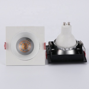 Nuevo <span class=keywords><strong>Downlight</strong></span> <span class=keywords><strong>LED</strong></span> Empotrable <span class=keywords><strong>Rectangular</strong></span> Ajustable de Aluminio Moderno con GU10/MR16/GU5.3 IP33 3-7W - Product Image 6