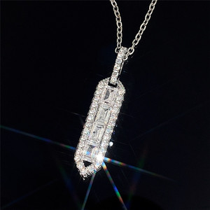 Collana Semplice a Barra per Donne, Elegante per Uso Quotidiano, Catena per Clavicola, Accessori - Product Image 2
