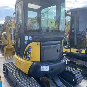 Excelente calidad, precio barato, excavadora hidráulica usada Komatsu PC35 a la venta, rendimiento superior, segunda mano Komatsu PC35 - Product Image 3