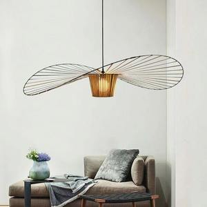 Zeal Lighting Lámpara colgante retro Nordic Creative Iron Stripes Design Restaurant Lámpara colgante - Product Image 3