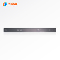 Autocollant graphique personnalisé en polycarbonate, découpe CNC, étanche, anti-rayures, adhésif 3M468MP pour amplificateur audio