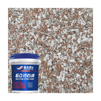 Prix usine Acrylique Marbre Pierre Peinture Texture Multicolore Granit Liquide Revêtement Mur Peinture