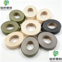 Bande de chant PVC Mingbang E1 Grade, écologique, multicolore, effet bois, avec film protecteur pour meubles sur mesure pour toute la maison