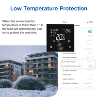 Termostat Pemanas Ruangan Pintar WiFi untuk 24V 230V Pengontrol Suhu Kantor Apartemen dari Produsen Termostat Grosir