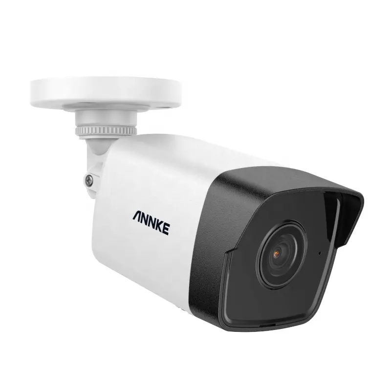 ANNKE Network 5MP POE IP Security Camera Built in Mic Night Vision Waterproof Bullet CCTV Audio Camera