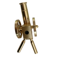Usine personnalisée directement vente métal moulé sous pression ornement haute qualité canon Figurine Statues pour la décoration intérieure