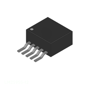 ชิปวงจรรวม TO-263 6, D2PAK (5 ขา + แท็บ), TO-263BA ชิปจัดการพลังงาน (PMIC) IC REG BUCK 12V 1A TO263 ของแท้ - Product Image 1