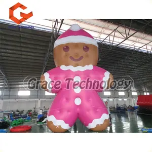 Princesa inflable gigante de dibujos animados de Navidad para niña, inflable de Navidad para Decoración