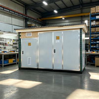 Subestación Eléctrica Prefabricada Tipo Caja, Todo en Uno, para Exteriores, Proyectos de Parques Industriales, Clasificación IP44