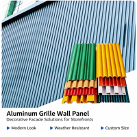 Panneau en aluminium Great Wall, solution tout-en-un pour bâtiments résidentiels, finition brossée