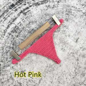 Sous-vêtements string sexy en crochet fait main pour femmes européennes et américaines, en acrylique solide antibactérien, style bohème, pour la baignade au <span class=keywords><strong>soleil</strong></span> - Product Image 3