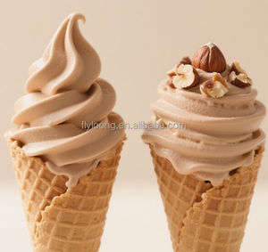 Di alta qualità cioccolato nocciola gelato in polvere casa rendere morbido servire gelato Mix con proteine sapore alimentare confezionato alla rinfusa sacchetto - Product Image 2