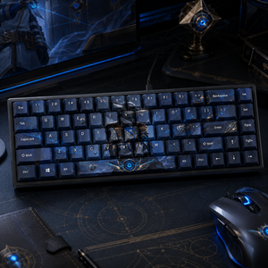 Set di Tasti PBT Personalizzati VALORANT <span class=keywords><strong>Cypher</strong></span> 68 con Sublimazione a Colori, Profilo Cherry per Tastiera Meccanica da Gaming - Product Image 5