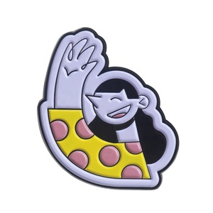 Spilla da bavero personalizzata con logo, targhetta identificativa, emblema, spilla in metallo smaltato grande, spilla da bavero elegante, spilla da voto, spilla decorativa - Product Image 2