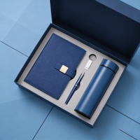 Articles cadeaux d'entreprise de luxe, bloc-notes, cadeau d'affaires, tasse isotherme, bloc-notes personnalisable, ensemble cadeau avec stylo et bouteille