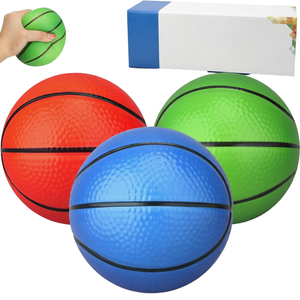Colorful Mini Basketball Balls Soft Rubber Indoor/Outdoor <b>Sports</b> <b>Toys</b> for Kids Adults 1Pcs Set Perfect - Product Image 1