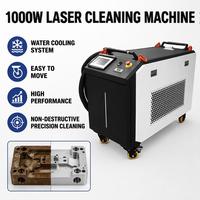 Peralatan Pengelupasan Lapisan Tebal Industri dengan Laser Serat Pulsa 1000 Watt Pendingin Air Berat, Tipe Genggam