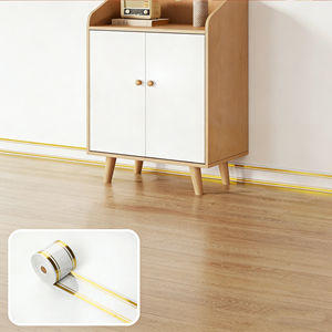 Bande de plinthe d'angle autocollante en promotion, autocollant de carrelage imperméable et résistant à l'humidité, garniture décorative pour masquer les espaces - Product Image 5