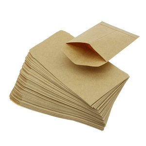 Custom logo kraft paper wedding seed packet favor diy seed packet envelopes