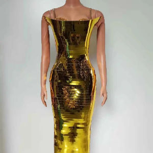 Body da Donna Lussuoso Personalizzato in Spandex/Poliestere per Moda, Compleanni, Feste Serale, Sfilate <span class=keywords><strong>e</strong></span> Performance di Danza - Product Image 1