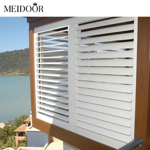 Termopanel 환기 하우스 루버 야외 창 셔터 알루미늄 루버 창 - Product Image 3