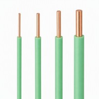 Câble monobrin solide sans halogène H05Z1-U LSZH 300/500V Classe 1 pour câblage résidentiel intérieur fixe EN 50525-3-31 ignifuge