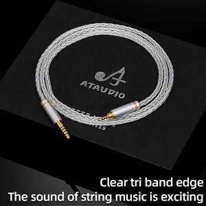 Cable de Audio macho equilibrado <span class=keywords><strong>HIFI</strong></span> de 4,4mm a 2,5mm para Sennheise HD598 HD518 HD558 HD569 HD579 HD599 HD598se Cable de actualización de auriculares - Product Image 5