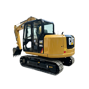 Mini-excavatrice CAT 308E2 avec godet de terrassement d'une capacité de 0,12 m³, poids opérationnel de 3 tonnes, modèle sur chenilles hydraulique - Product Image 1