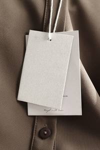 Customised fashion design, logo, brand <b>name</b>, clothing, luxury paper, metal, hanging, embossed clothing <b>tags</b>, clothing labels - Product Image 2