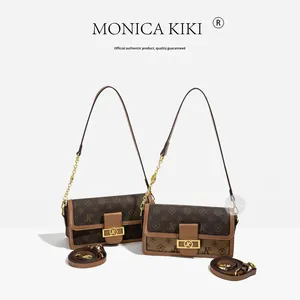 Ly High End European Retro Pattern <b>Small</b> Square Bag Women Crossbody Shoulder <b>Handbag</b> - Product Image 4