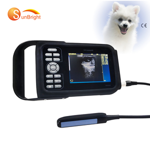 SUN-808F nóng bán giá rẻ giá siêu âm cầm tay thiết bị đầy đủ kỹ thuật số xách tay siêu âm thú y máy cho động vật - Product Image 1