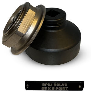 Douille pour écrou d'essieu robuste pour camion BPW-Volvo 95x6 points 3/4\" Drive - Product Image 2